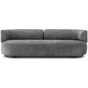 KARTELL canape K-WAITING (Grey - Tissu chenille et acier peint)