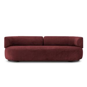 KARTELL canape K-WAITING (Burgundy - Tissu chenille et acier peint)