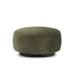 KARTELL pouf K-WAITING (Green - Tissu chenille et acier peint)