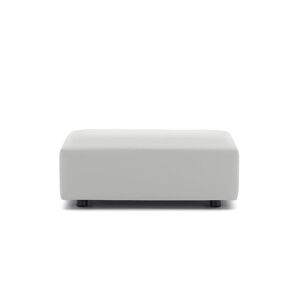 KARTELL pouf PLASTICS DUO TECH FABRIC (Blanc - Faux cuir)