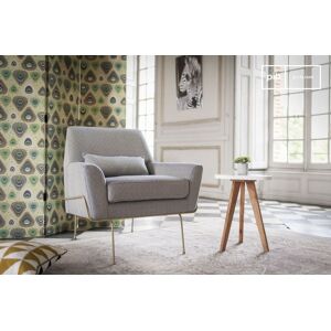 PIB Fauteuil salon lounge style scandinave vintage Hilda