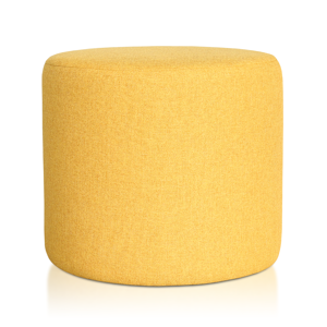 EvergreenWeb Pouf Ambra 80 cm Giallo