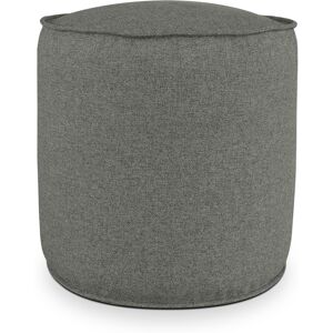 EvergreenWeb Pouf Rotondo da Interno & Esterno Piuma XL Tortora