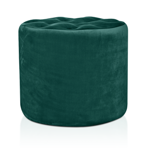 EvergreenWeb Pouf Diamante 80 cm Verde