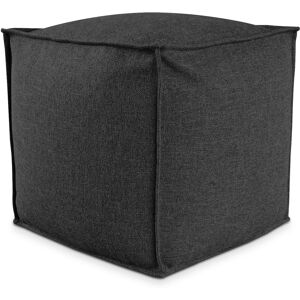 EvergreenWeb POUF QUADRATO PIUMA 60x60 cm Antracite