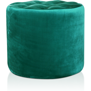 EvergreenWeb Pouf Diamante 80 cm Petrolio