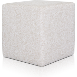 EvergreenWeb Pouf Rubino 43 X 43 cm Crema