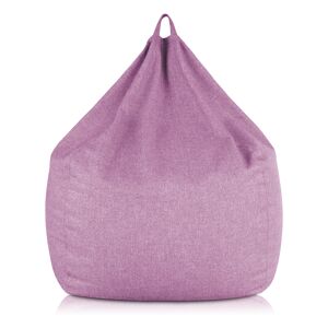 EvergreenWeb Poltrona sacco Pouf Piuma Rosa S