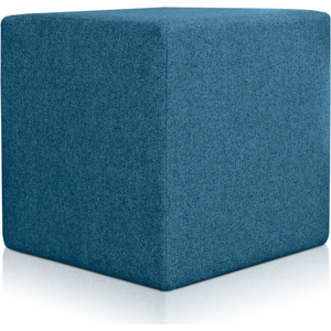 EvergreenWeb Pouf Rubino 53 x 53 cm Blu