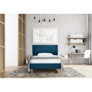 EvergreenWeb Letto Roma Blu 120x190 cm