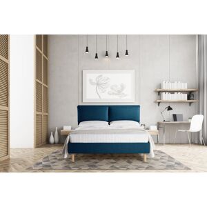 EvergreenWeb Letto Roma Blu 160x190 cm