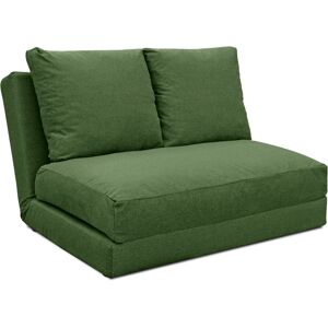 EvergreenWeb Divano letto Hoshi Verde 2 posti