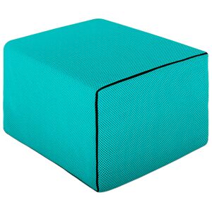 EvergreenWeb Pouf Letto Singolo con Tessuto 3D Bed Friend Turchese