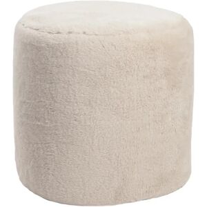 Leroy Merlin Pouf per interni Caresse beige Ø 40 x H 40 cm