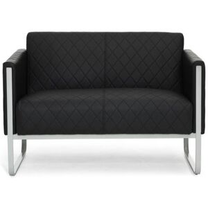 hjh OFFICE ARUBA STEP   2 posti - Sofa Lounge Nero