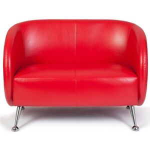 hjh OFFICE ST. LUCIA   2 posti - Sofa Lounge Rosso