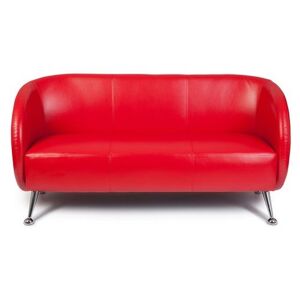 hjh OFFICE ST. LUCIA   3 posti - Sofa Lounge Rosso