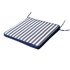 Milani Home Cuscino per seduta idrorepellente 40x40 Blu 40 x 4 x 40 cm