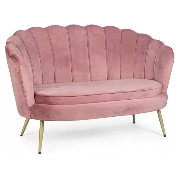 contemporary style divano 2p giliola rosa antik