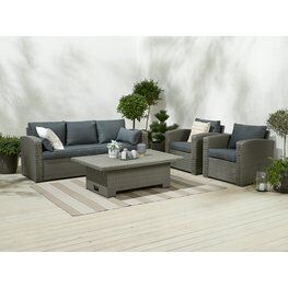 JUTLANDIA JYSK Set divano VEMB 5 pers. grigio