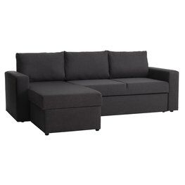 JYSK Divano letto MARIAGER chaise l. gri. sc.