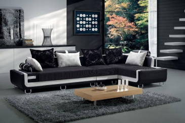 Arredo Casa Facile Divano Salotto Mega Sofa Tessuto Angolare