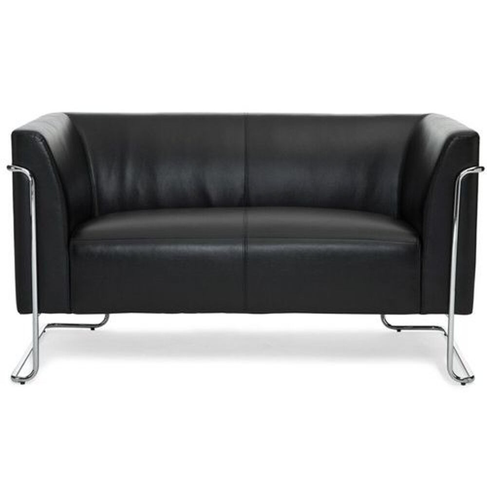 hjh OFFICE CURACAO   2 posti - Sofa Lounge Nero