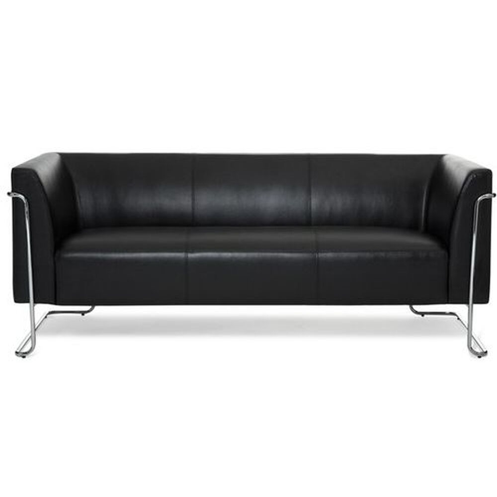 hjh OFFICE CURACAO   3 posti - Sofa Lounge Nero