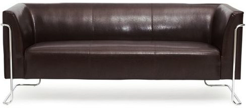 hjh OFFICE CURACAO   3 posti - Sofa Lounge Marrone