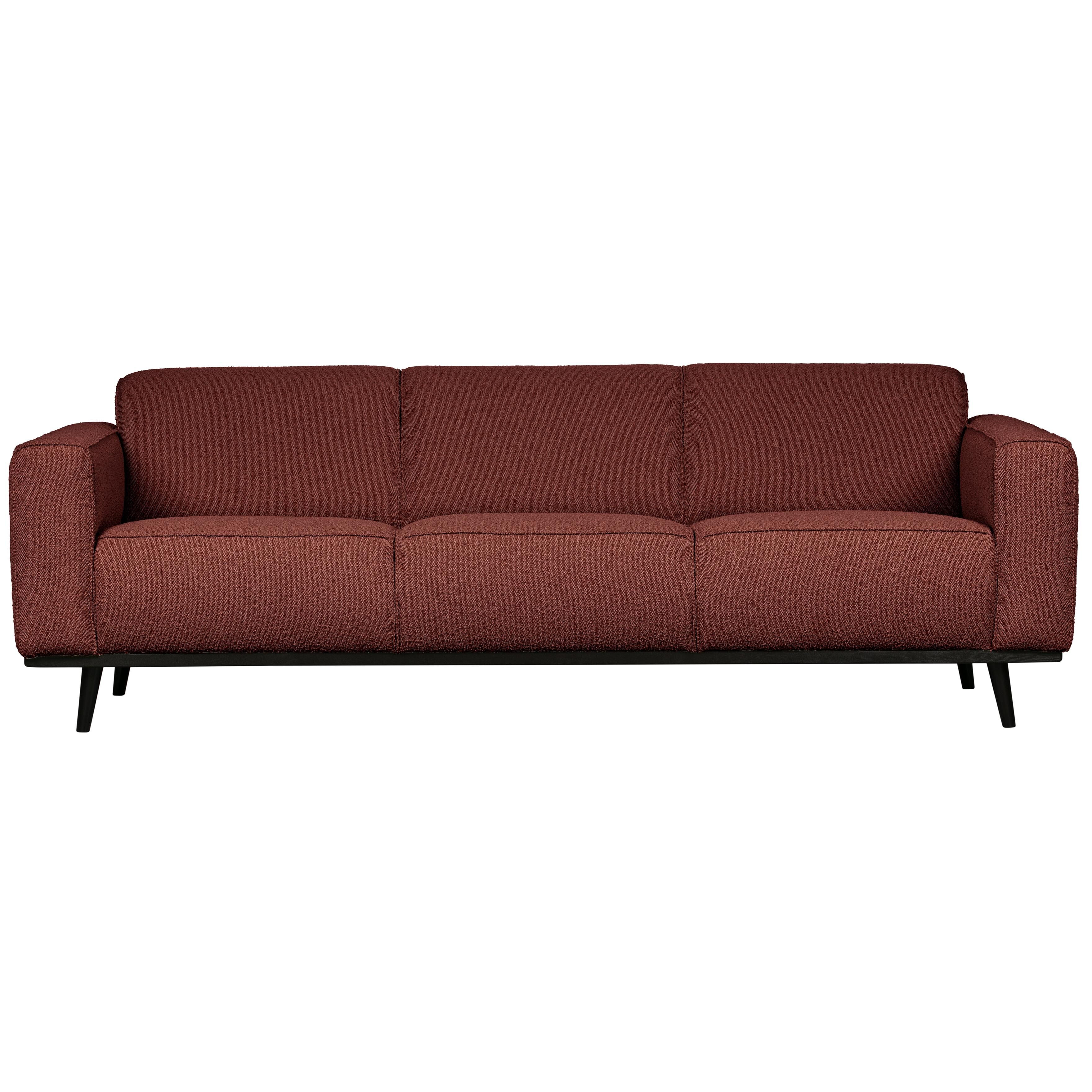 BePureHome Statement Bank 3-zits boucle chestnut