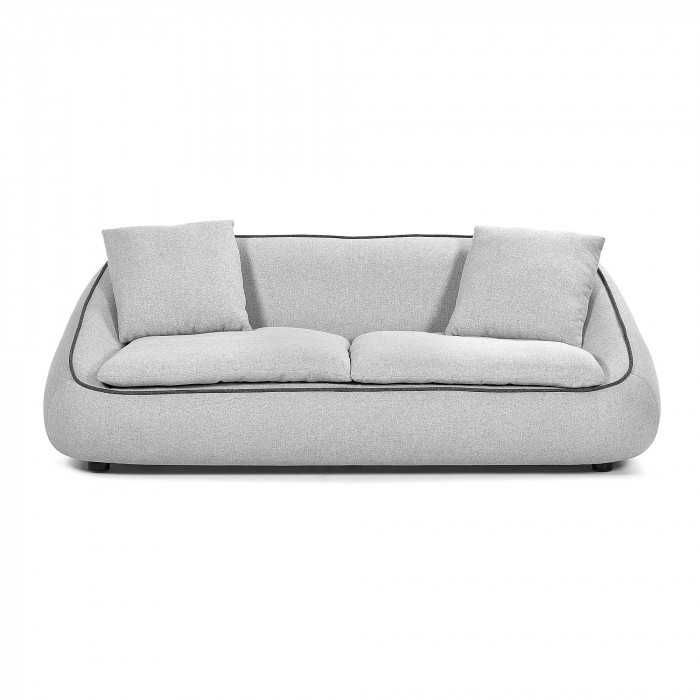 Kave Home Safira sofa 3-zits lichtgrijs