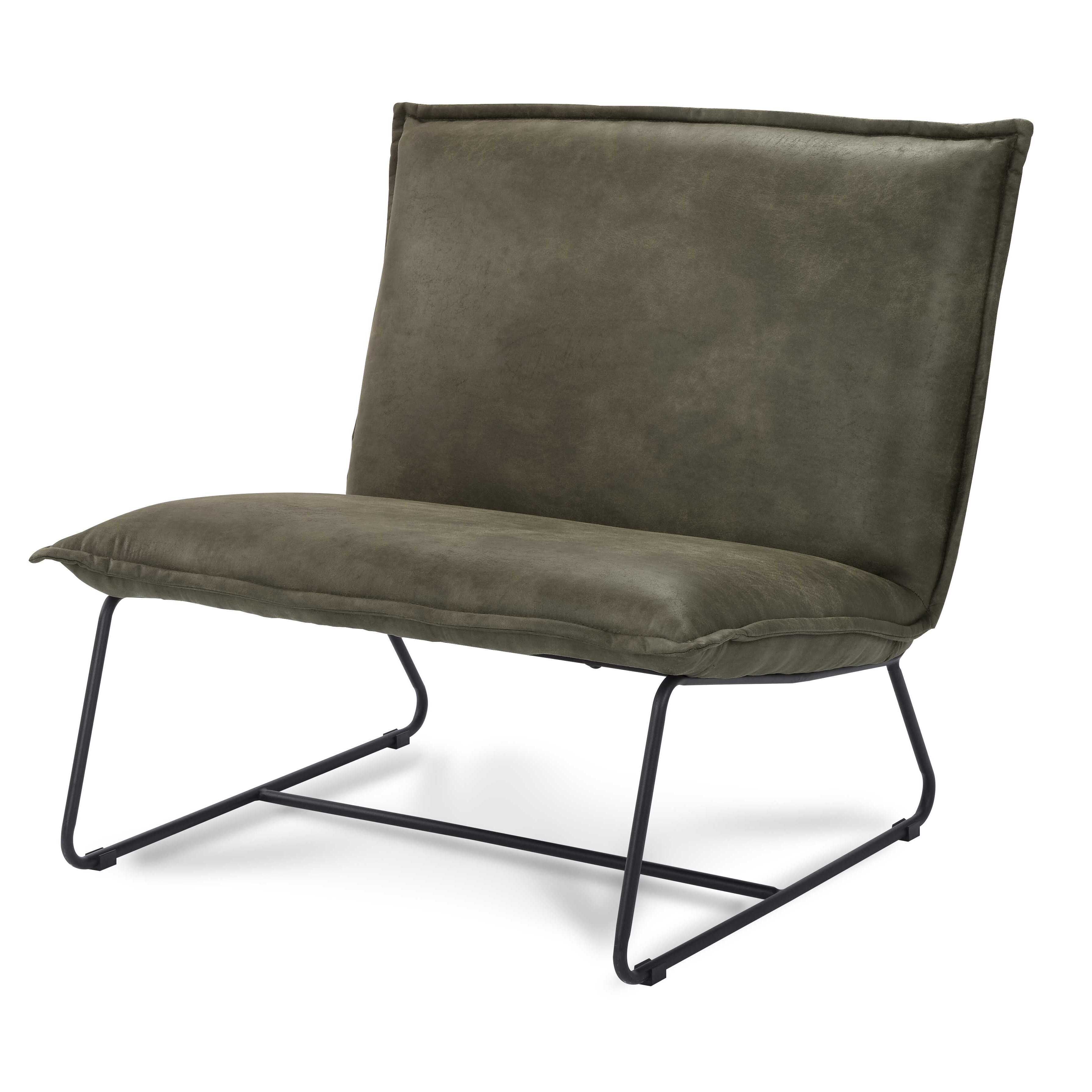 Livingstone Design Chobe 1,5-zits fauteuil Rawhide Green