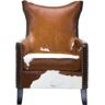 Kare Design Denver Fauteuil Cow - Koeienhuid Bruin En Wit