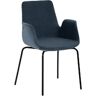 Mayer Sitzmöbel Fauteuil Gevlekt-blauw Polyester - Gevlekt-blauw