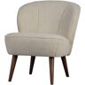 Sara Fauteuil Teddy Off White   Crème   WOOOD   100% Pes   70 x  59 x 71 cm   Crème   WOOOD   100% Pes