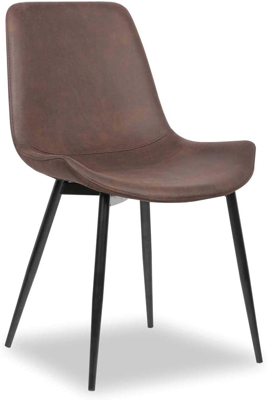 Rousseau Set van 2 stoelen Monaco - bruin