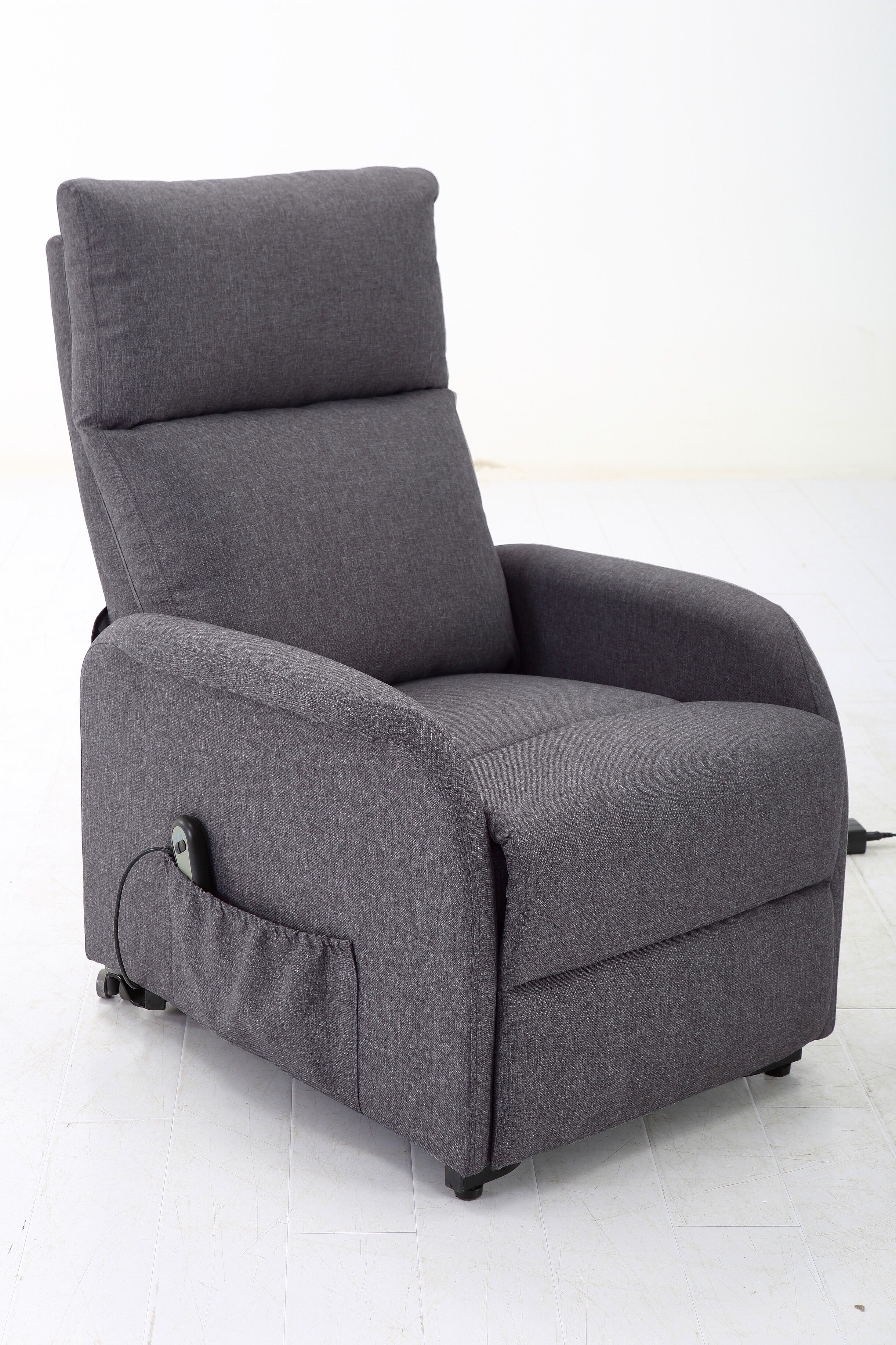 Rousseau Relaxfauteuil Wales - donkergrijs