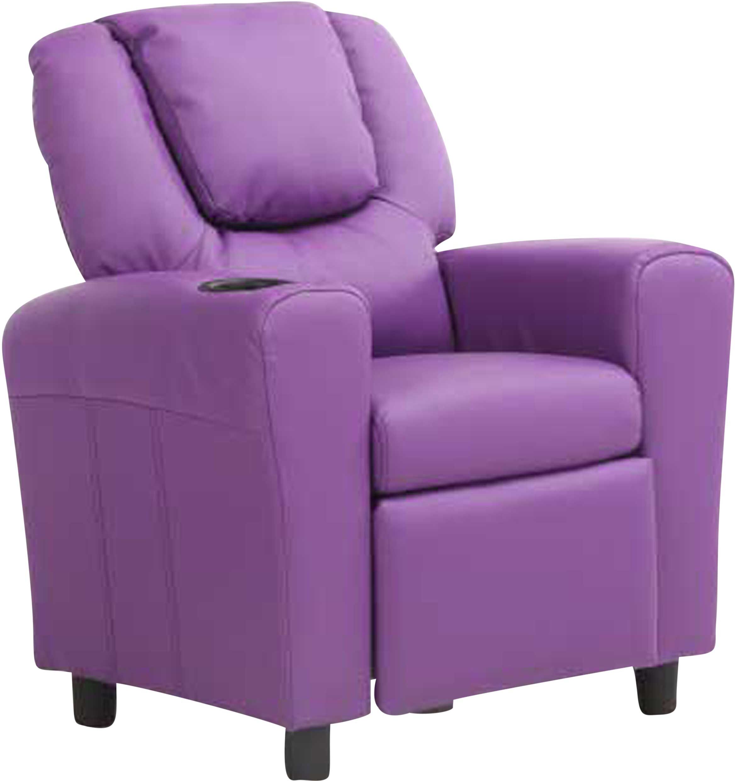 Rousseau Relaxfauteuil voor kinderen Rex - paars