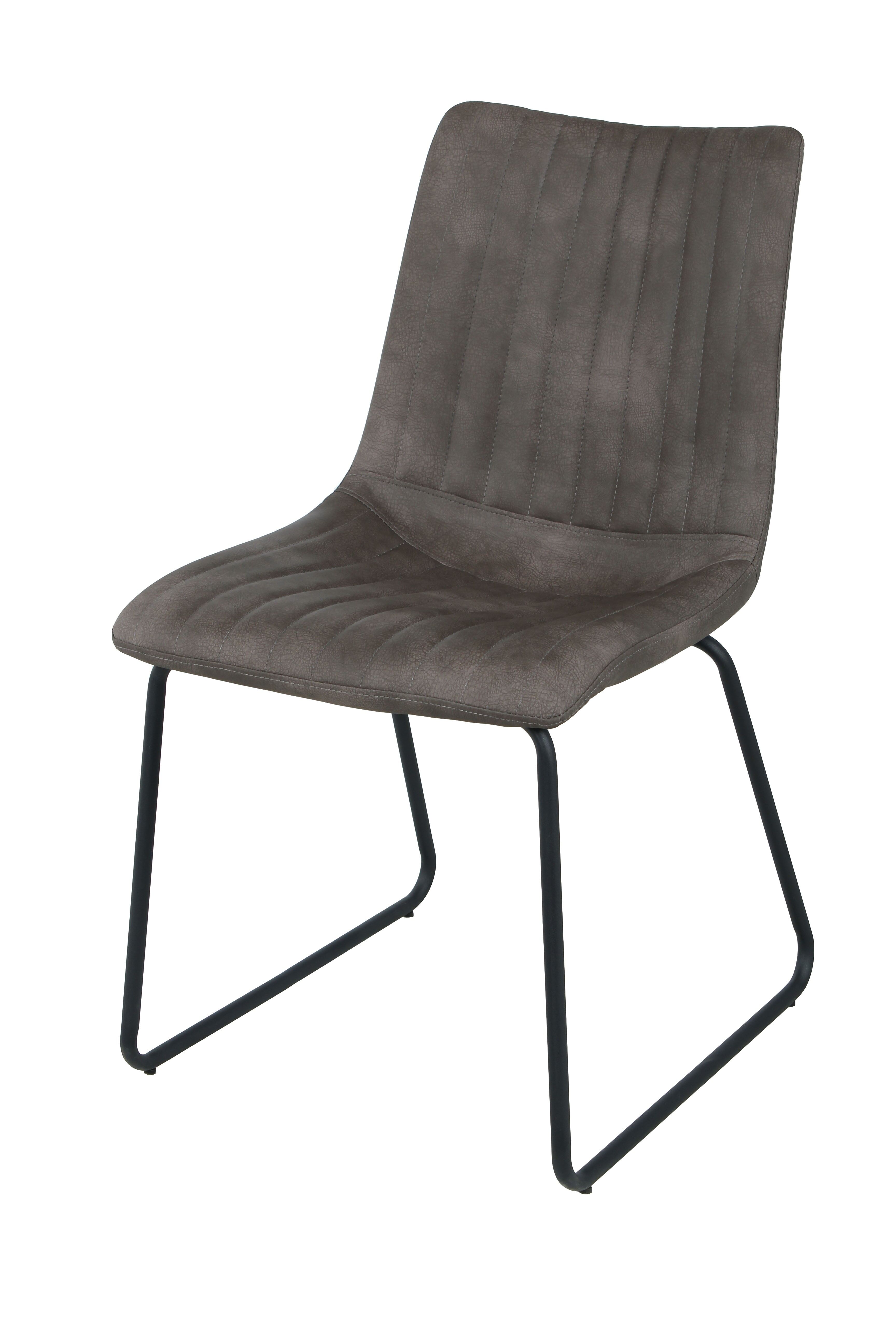 Rousseau Set van 2 stoelen Louis - taupe