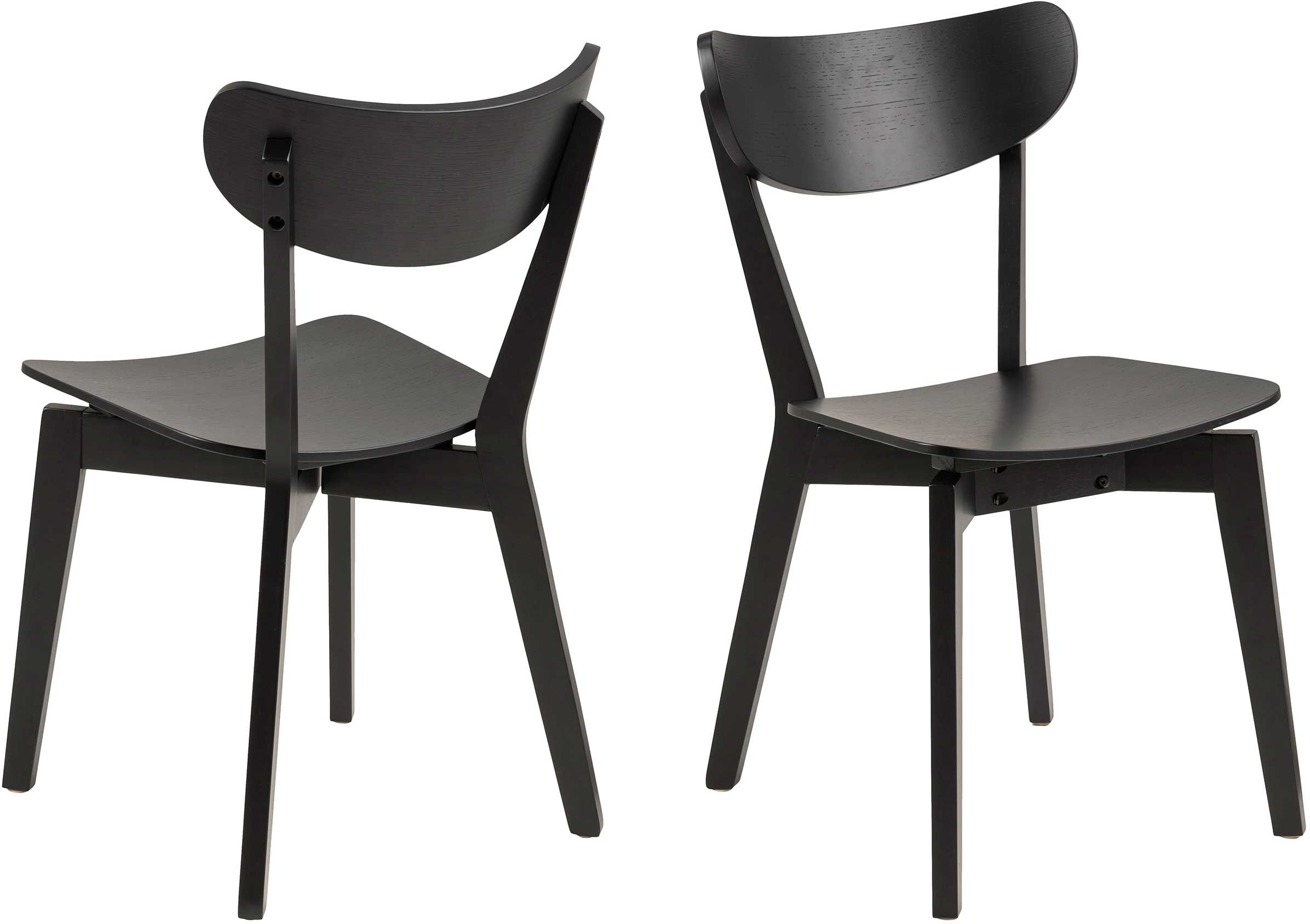 Emob Set van 2 stoelen Adelaide - zwart