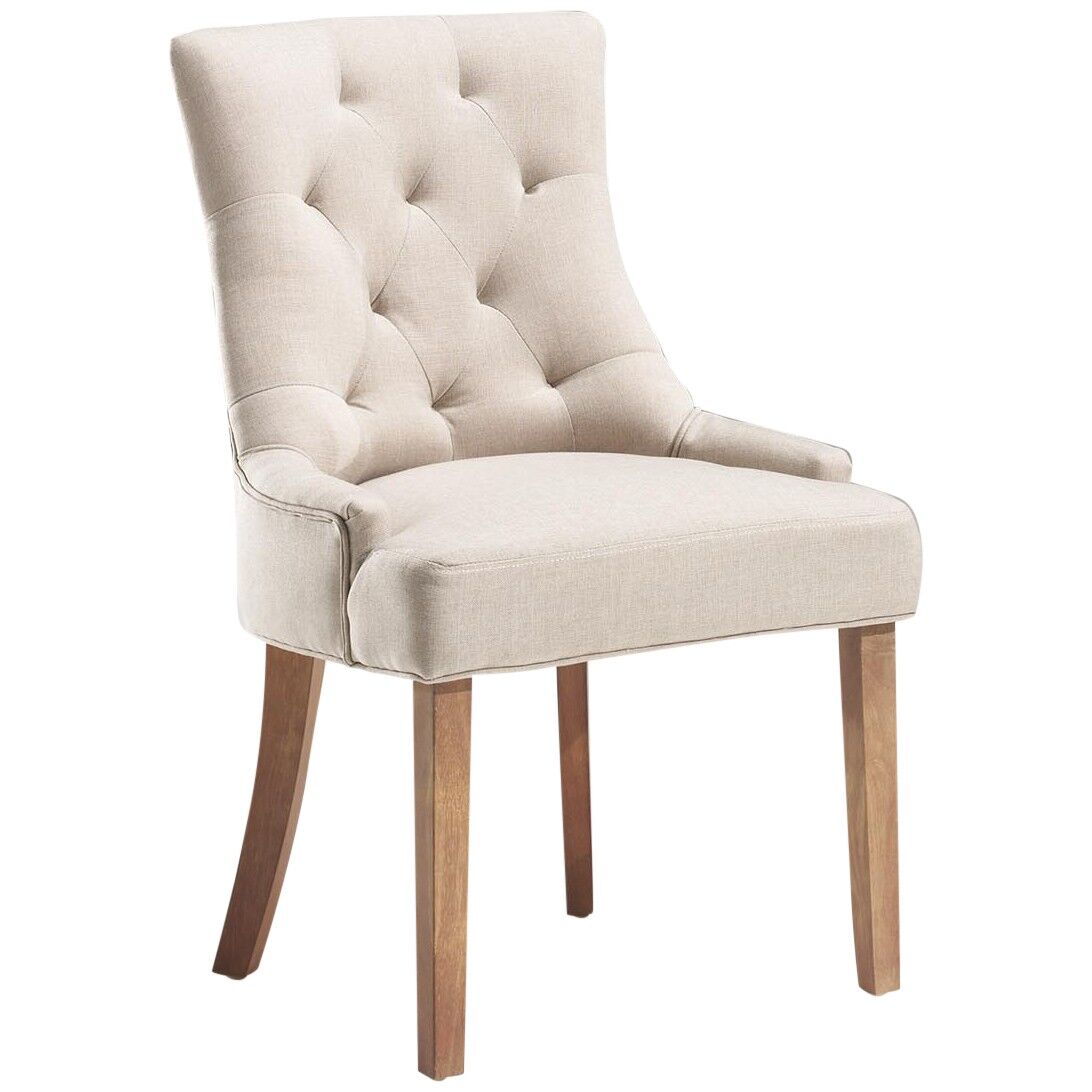 Rousseau Set van 2 stoelen Fancy - zandkleurig
