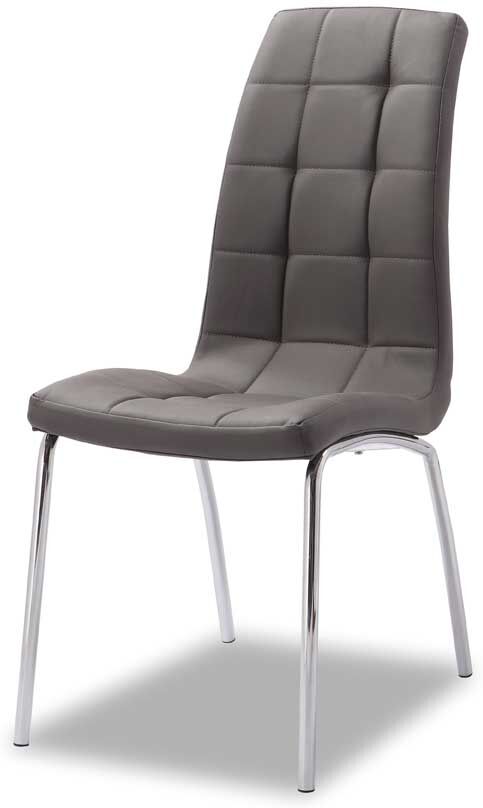 Rousseau Set van 2 stoelen Merlino - grijs