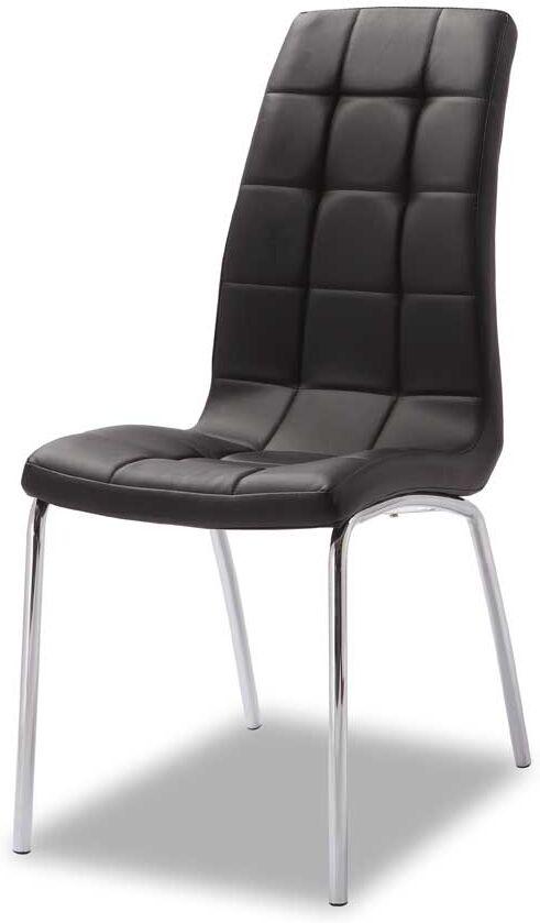 Rousseau Set van 2 stoelen Merlino - zwart