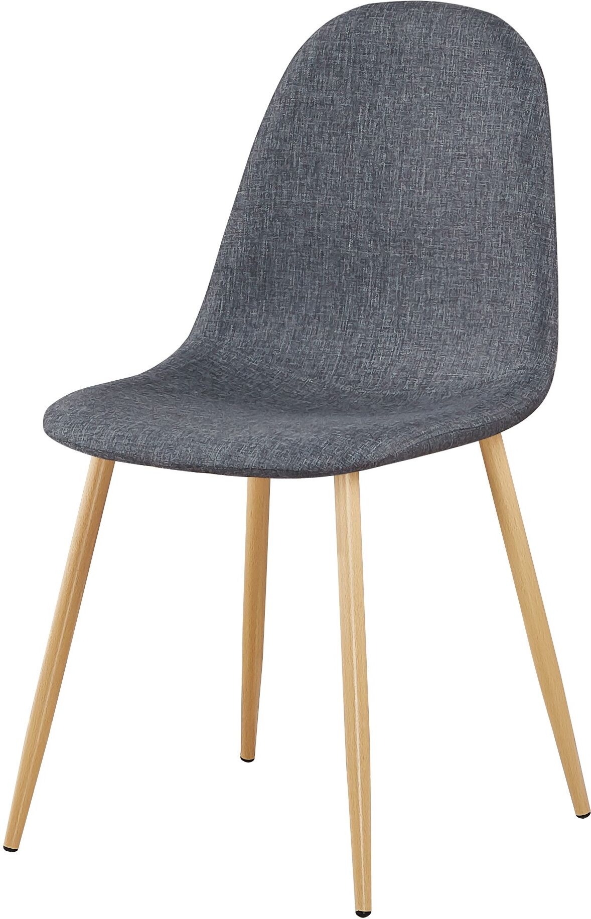 Rousseau Set van 4 stoelen Yo - grijs