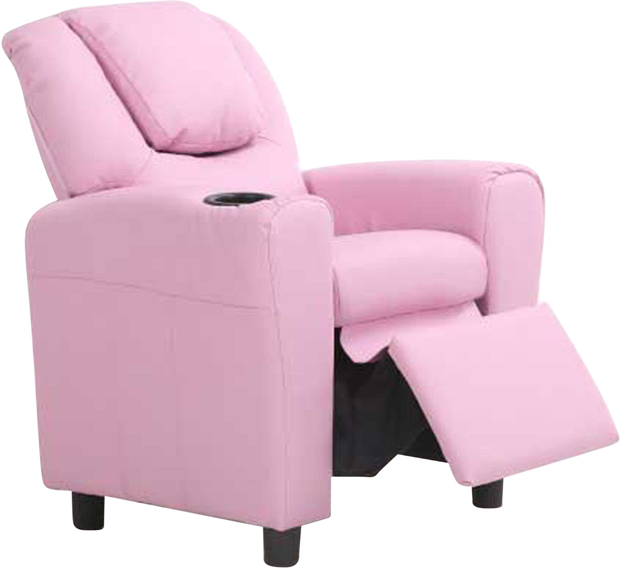 Rousseau Relaxfauteuil voor kinderen Rex - roze