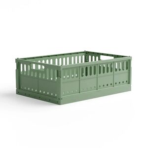 Made Crate Maxi Foldekasse, Green Bean Green
