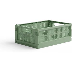 Made Crate Midi Foldekasse, Green Bean Green