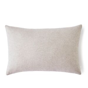 NO GA Wool Stripe Cushion - 60 X 40 Cm, Barzio Light Beige