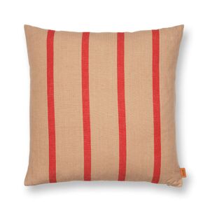 Ferm Living Grand Cushion 50x50 Cm Camel / Red