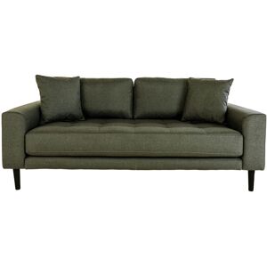 Lido sofa 2,5 seter 2 puter grønn.